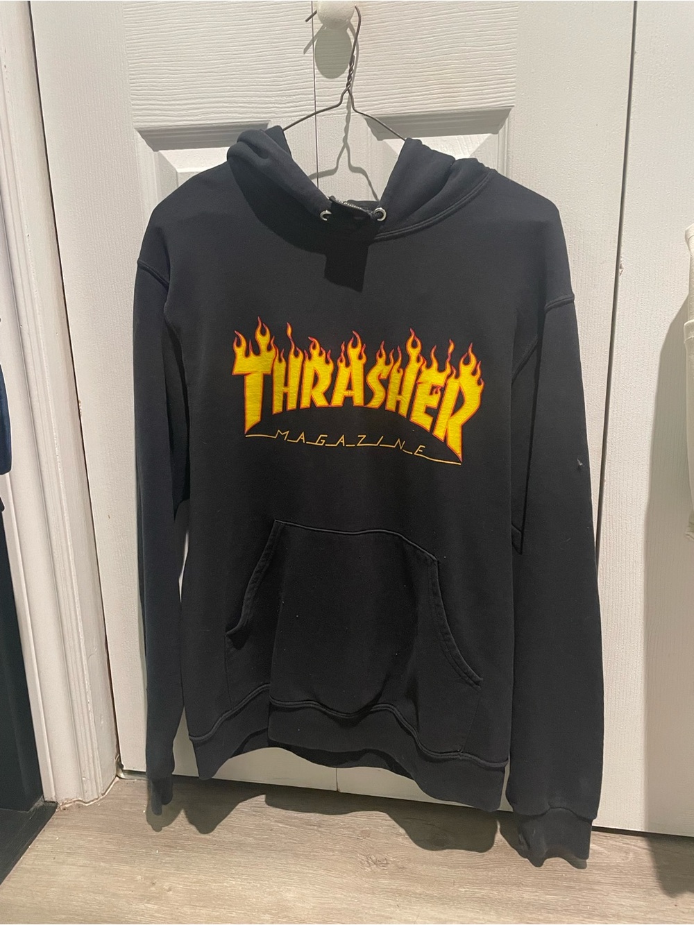 Thrasher Black Hoodie -original!